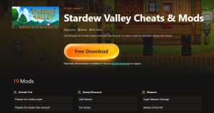 Stardew Valley Cheats & Mods