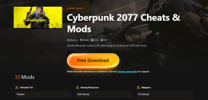 Cyberpunk 2077 Cheats & Mods