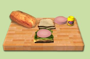 Cat Face Sandwich