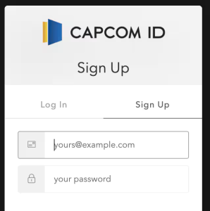 How to Register Capcom ID: Enter Your Email and Password