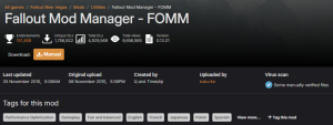 Fallout Mod Manager (FOMM)