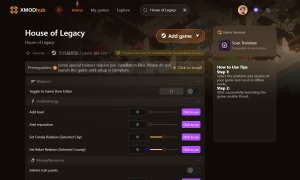 House of Legacy Mods