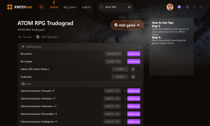 Atom RPG cheats