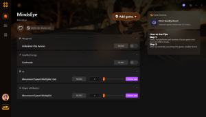 Mindseye Cheats